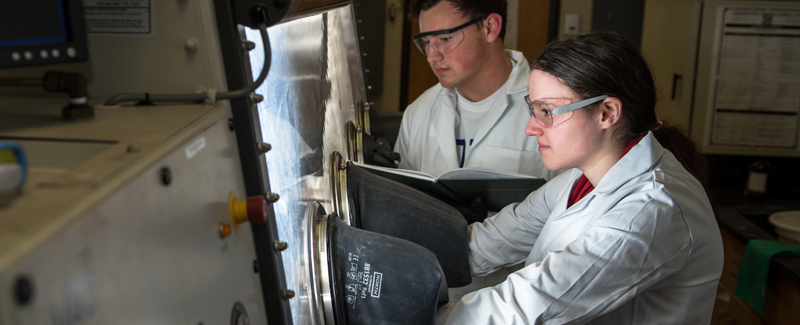 Students researching in a laboratory at Kansas State University